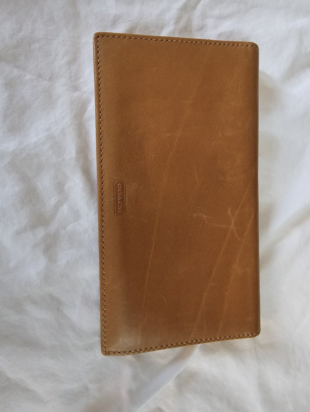 Coach Vintage Cognac Leather Wallet